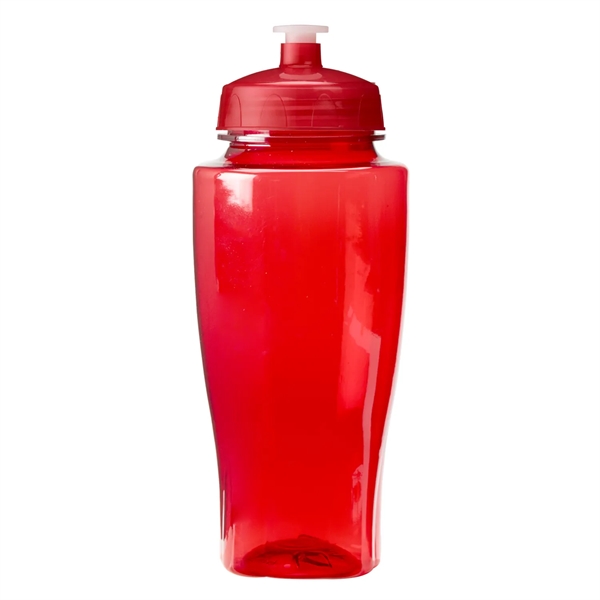 24 oz. Polysure wide mouth sports bottle with leak-resistant, push-pull lid,... from ASI 52840 Evans Manufacturing