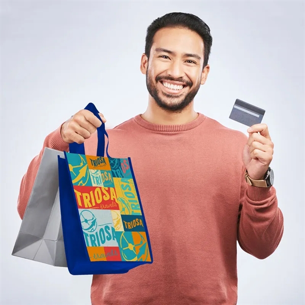 Low minimums on completely customizable tote bags!  Choose your handle,... from ASI 91411 Toddy Gear