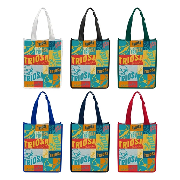 Low minimums on completely customizable tote bags!  Choose your handle,... from ASI 91411 Toddy Gear