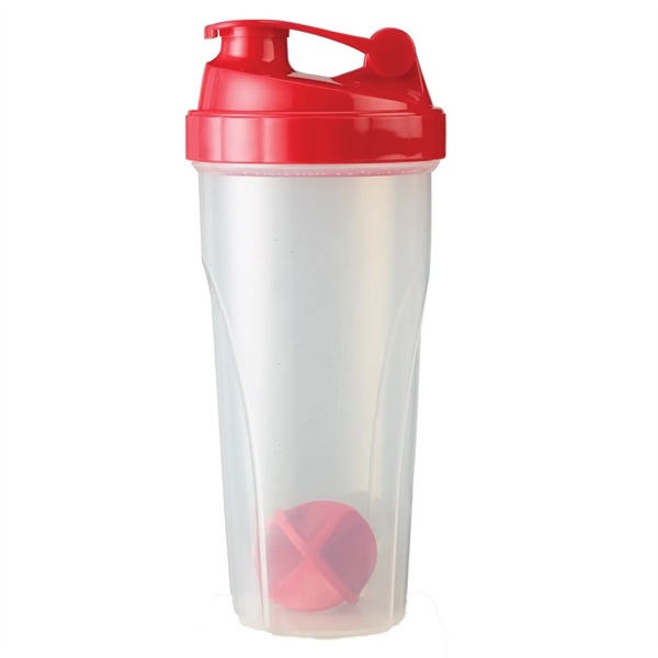 24 oz. Shaker Bottle with measurements embossed down the side. Perfect... from ASI 52840 Evans Manufacturing