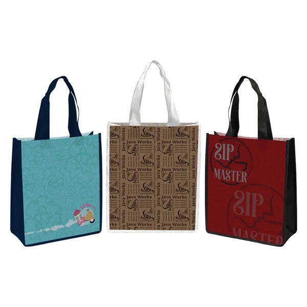 Low minimums on completely customizable tote bags!  Choose your handle,... from ASI 91411 Toddy Gear