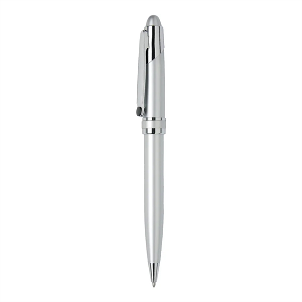 Twist action ballpoint pen with elegant enamel finish, shiny gold trims... from ASI 31517 Admart Products / Admart Line