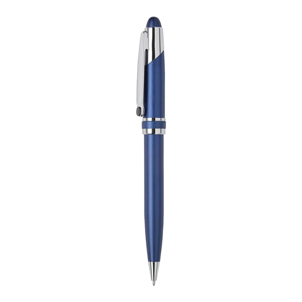 Twist action ballpoint pen with elegant enamel finish, shiny gold trims... from ASI 31517 Admart Products / Admart Line