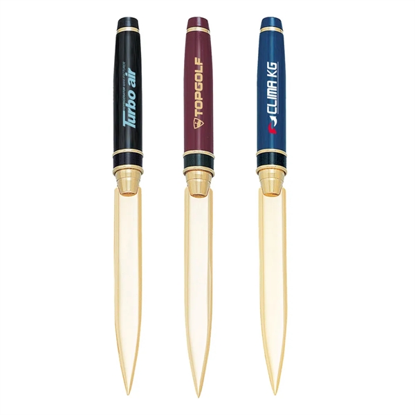 Solid brass construction letter opener... from ASI 31517 Admart Products / Admart Line