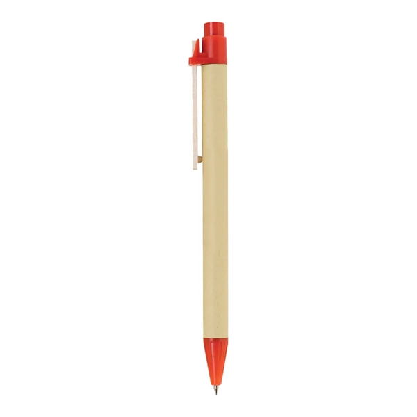 Click action recylcle pen with colored accents.... from ASI 31517 Admart Products / Admart Line