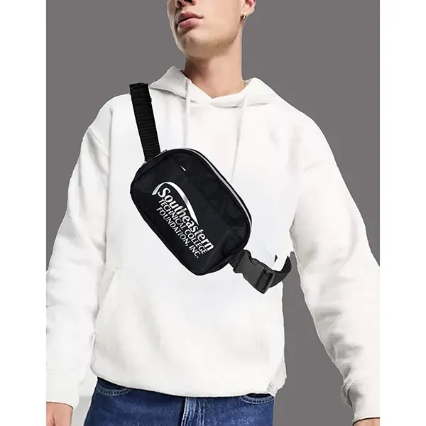 8" x 5 1/2" fanny pack with multiple compartments.... from ASI 62660 Innovation Line