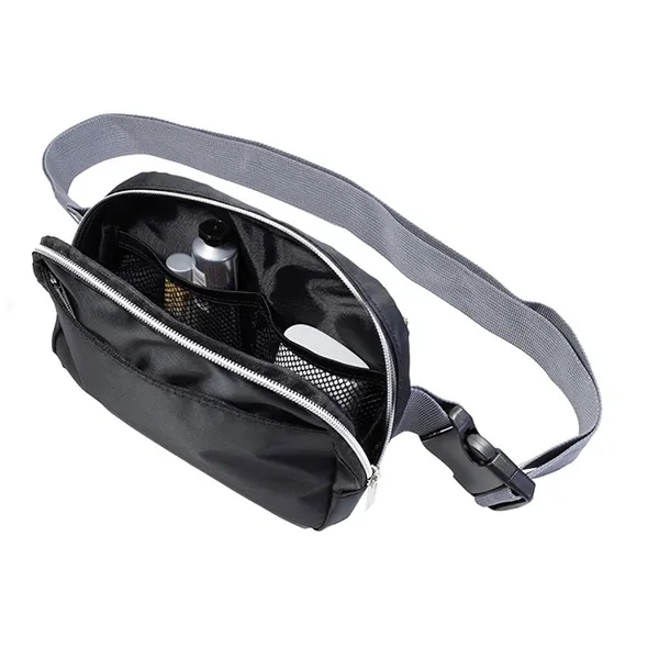 8" x 5 1/2" fanny pack with multiple compartments.... from ASI 62660 Innovation Line