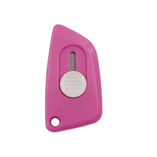 Mini box cutter utility knife plus 1C1P silkscreen imprint plus standard... from ASI 37218 Athena Promo (tm)