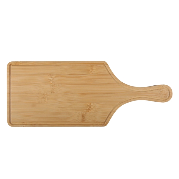 7-piece bamboo and wine cheese charcuterie board set with laser engraved... from ASI 52840 Evans Manufacturing