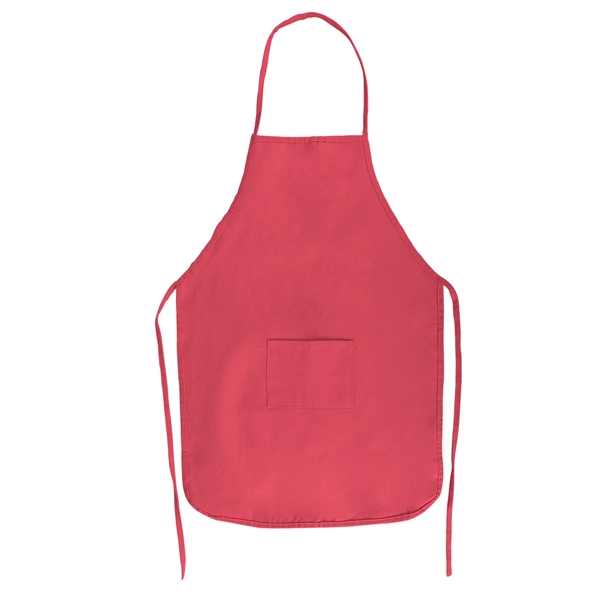 10 oz. cotton canvas adjustable kitchen apron with neck strap, adjustable... from ASI 52840 Evans Manufacturing