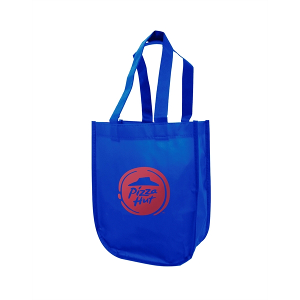 9.25" x 11.75" x 4.5" 100GSM non-woven polypropylene tote with 1"... from ASI 30250 AZX Sport USA