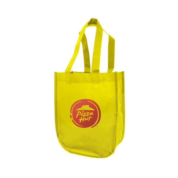 9.25" x 11.75" x 4.5" 100GSM non-woven polypropylene tote with 1"... from ASI 30250 AZX Sport USA