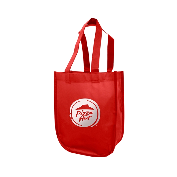 9.25" x 11.75" x 4.5" 100GSM non-woven polypropylene tote with 1"... from ASI 30250 AZX Sport USA