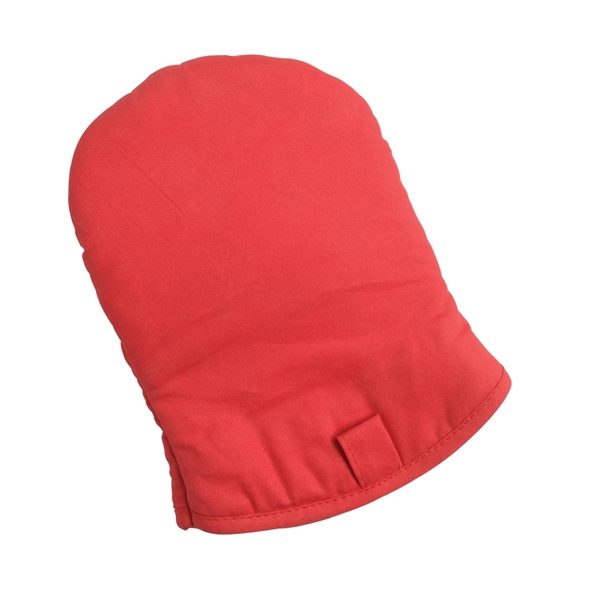 Oven mitt made of post-consumer recycled PET material with heat-resistant neoprene... from ASI 52840 Evans Manufacturing