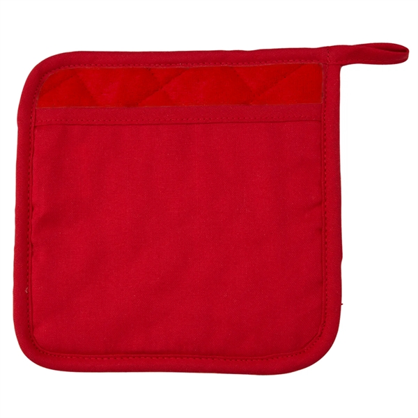 Pot holder trivet made of post-consumer recycled PET material with hanging... from ASI 52840 Evans Manufacturing