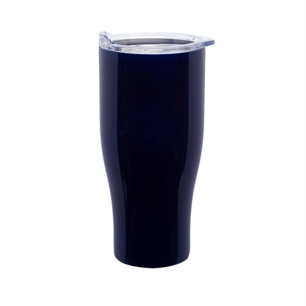 Double wall stainless steel tumbler with 27 oz. capacity plus free... from ASI 37218 Athena Promo (tm)