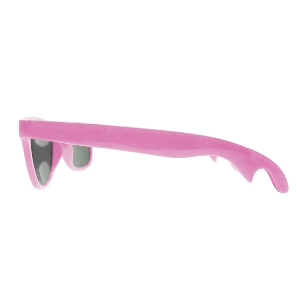 PMS matched bottle opener sunglasses with 1 color imprint on each... from ASI 30250 AZX Sport USA