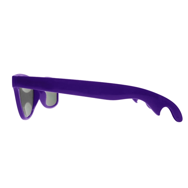 PMS matched bottle opener sunglasses with 1 color imprint on each... from ASI 30250 AZX Sport USA