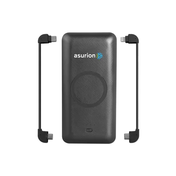 10,000 mAh universal power bank with wireless charging.... from ASI 98360 WOWLine / WOWLine®