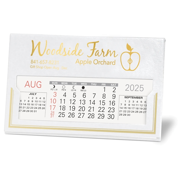 Desk Calendar with 3 month in view style 13 month date... from ASI 95280 Warwick Publishing Co / Warwick