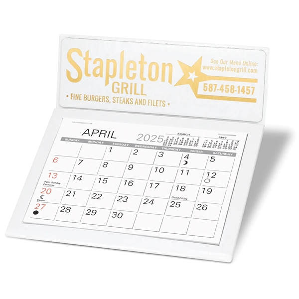 Desk Calendar with 4 3/8" x 3 1/4" memo style 13... from ASI 95280 Warwick Publishing Co / Warwick