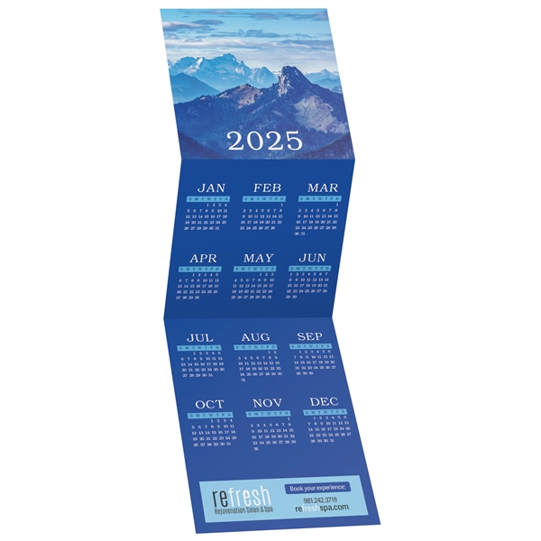 Scenic Tri-Fold Calendar on 12 pt. smooth white cardstock.  8... from ASI 95280 Warwick Publishing Co / Warwick