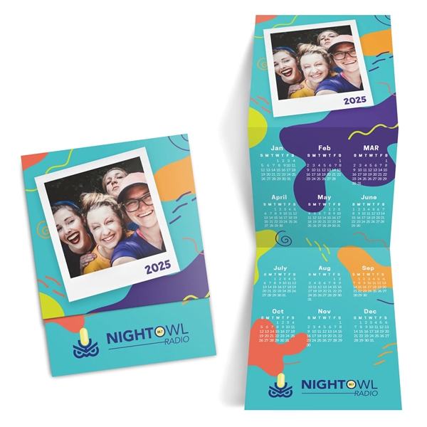 Custom Photo Tri-Fold Calendar on 12 pt. smooth finish white cardstock.... from ASI 95280 Warwick Publishing Co / Warwick