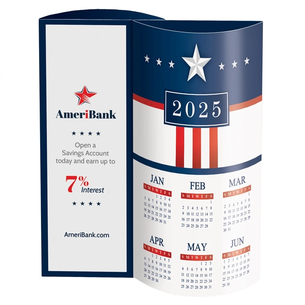 Award winning "WAVE 3-D Calendars" printed on smooth white cardstock and... from ASI 95280 Warwick Publishing Co / Warwick