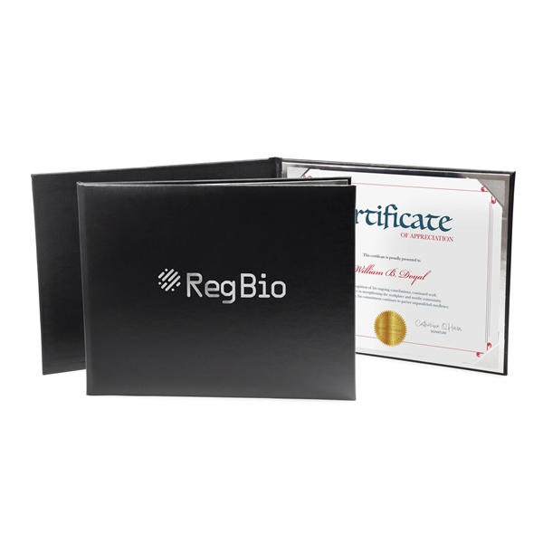 Padded Certificate Folder holds one 8.5" x 11" certificate in 4... from ASI 95280 Warwick Publishing Co / Warwick