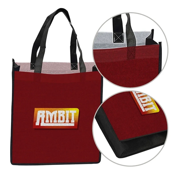 Low minimums on completely customizable tote bags!  Choose your handle,... from ASI 91411 Toddy Gear