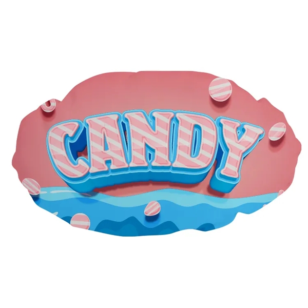 Our Football Shaped Pillow is perfect for sports teams, schools and... from ASI 67557 LimeLight Ent