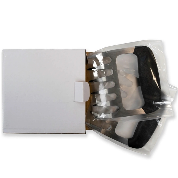 Set of stainless steel meat claws with full color digital imprint... from ASI 54040 Fey Promo