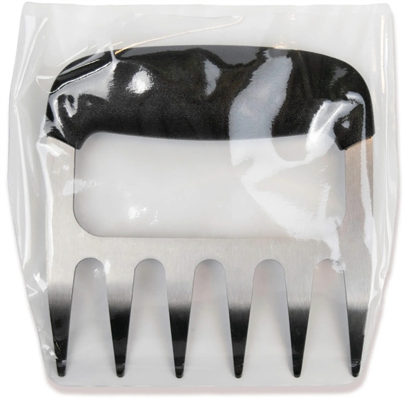 Set of stainless steel meat claws with full color digital imprint... from ASI 54040 Fey Promo