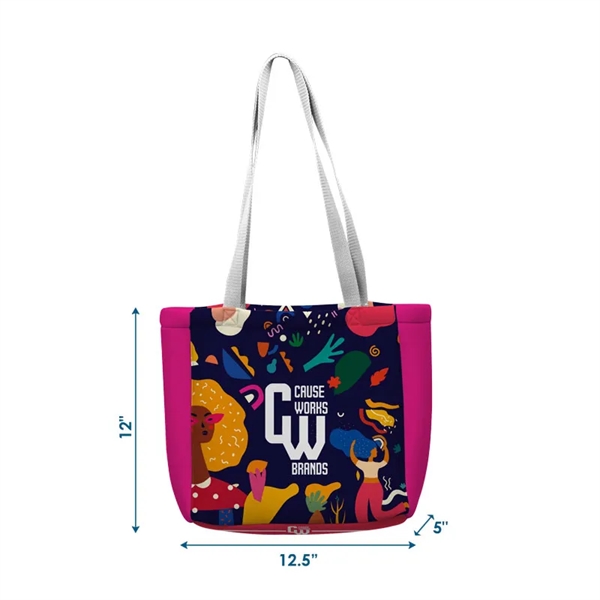 Completely customizable premium quality tote bag!  Choose your handle and... from ASI 91411 Toddy Gear