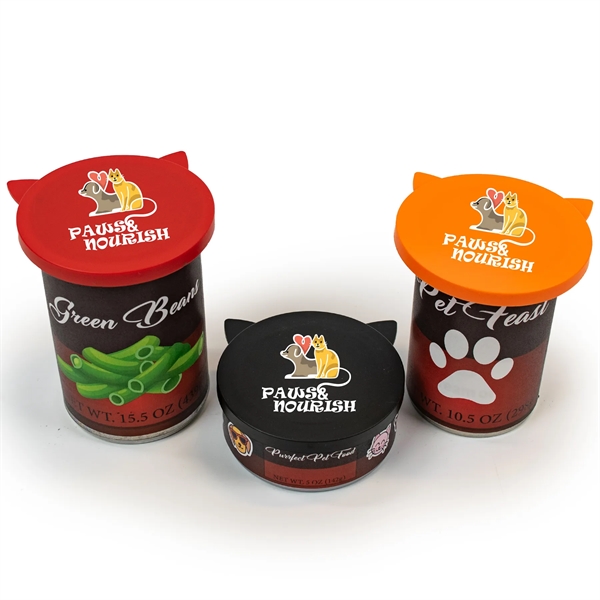 Flexible can cover with 2 pull tabs, full color digital imprint,... from ASI 54040 Fey Promo