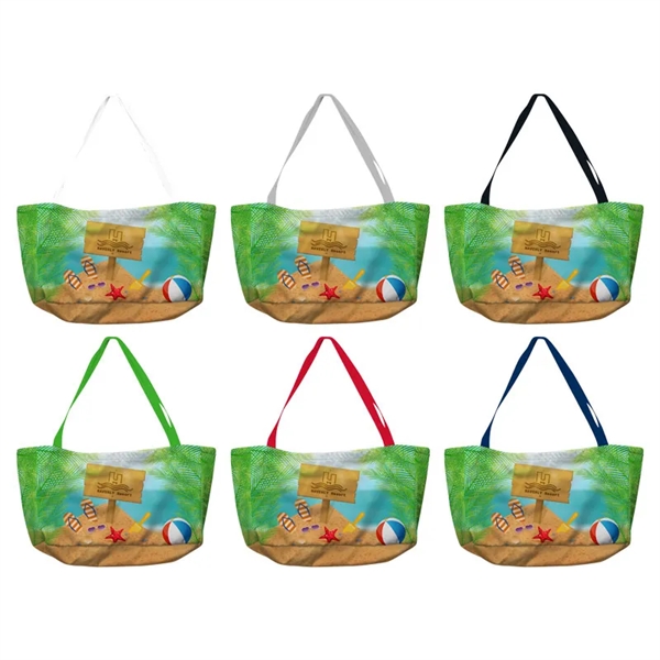 Completely customizable premium quality beach bag!  Choose your handle and... from ASI 91411 Toddy Gear