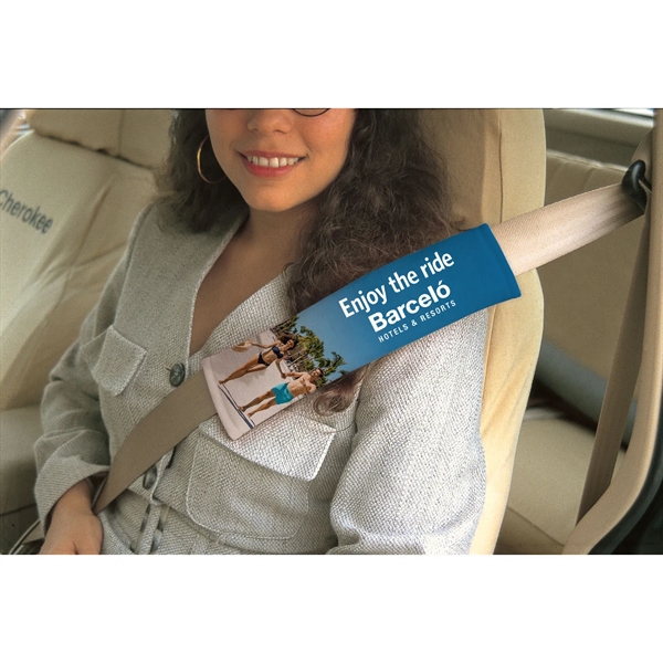Seat belt strap sleeve with foam cushion that protects shoulder or... from ASI 37586 Auto-Sun-shade/Intertek