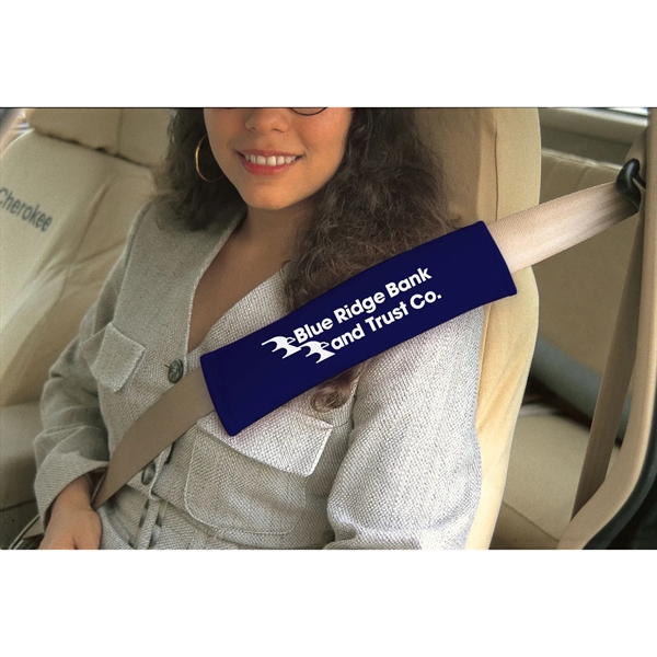 Seat belt strap sleeve with foam cushion that protects shoulder or... from ASI 37586 Auto-Sun-shade/Intertek