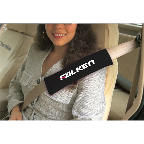 Seat belt strap sleeve with foam cushion that protects shoulder or... from ASI 37586 Auto-Sun-shade/Intertek