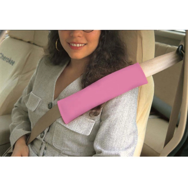 Seat belt strap sleeve with foam cushion that protects shoulder or... from ASI 37586 Auto-Sun-shade/Intertek