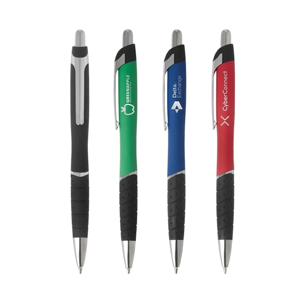 Script Plunge-Action Aluminum Ballpoint Pen... from ASI 67866 Logomark/Valumark