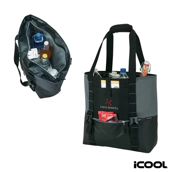 36-can cooler tote bag with PEVA lining and water resistant base;... from ASI 67866 Logomark/Valumark