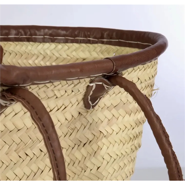 Straw Travel Tote... from ASI 89971 Stuff A Mug