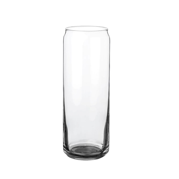 Sleek can beer glass, 12.5 oz plus 1 color silkscreen imprint... from ASI 37218 Athena Promo (tm)