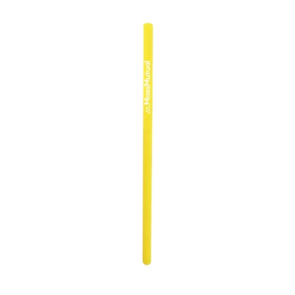 9.65" x 0.43" reusable silicone straight drinking straw with wire cleaning... from ASI 30250 AZX Sport USA