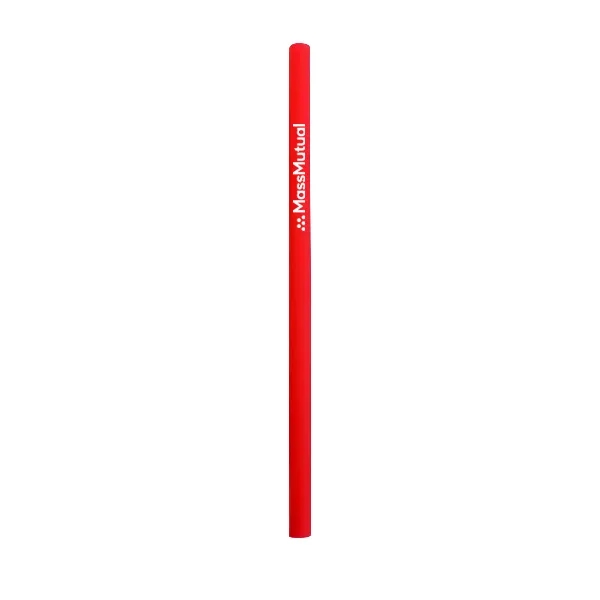 9.65" x 0.43" reusable silicone straight drinking straw with wire cleaning... from ASI 30250 AZX Sport USA