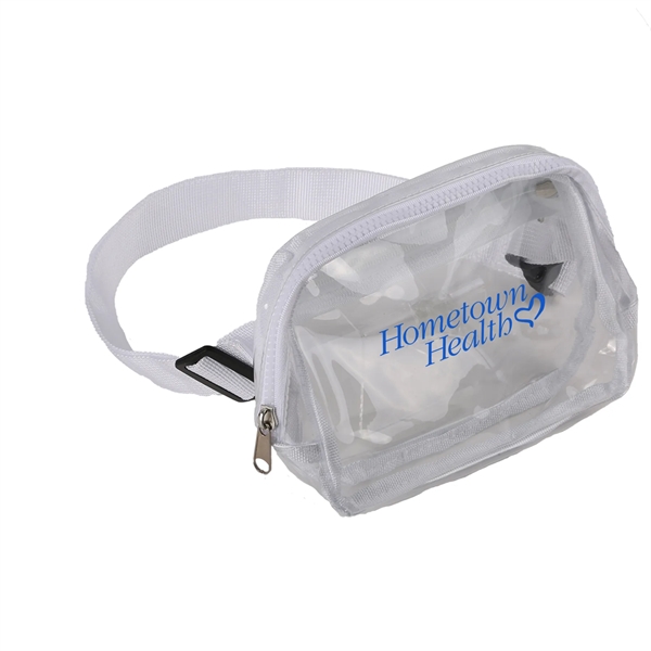 6" x 8" x 2" clear over the shoulder bag with... from ASI 52840 Evans Manufacturing