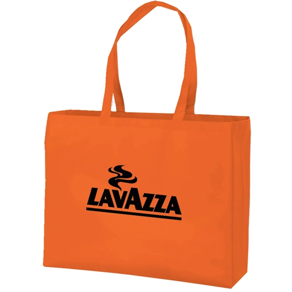 Medium tote bag available in 12 vivid colors with a reinforced... from ASI 54100 Fields Manufacturing Inc / TargetLine®