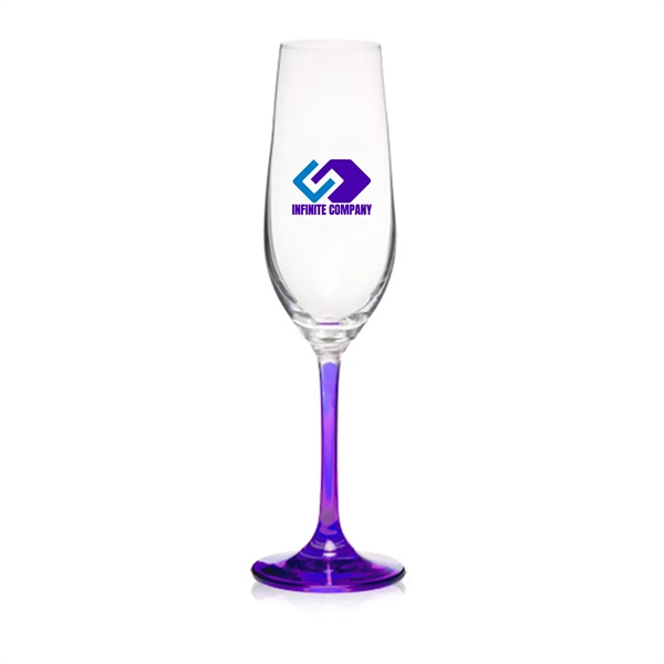 8 oz. Crystal Champagne Glasses-crafted from lead-free crystal for an elegant... from ASI 62088 IDProductsource