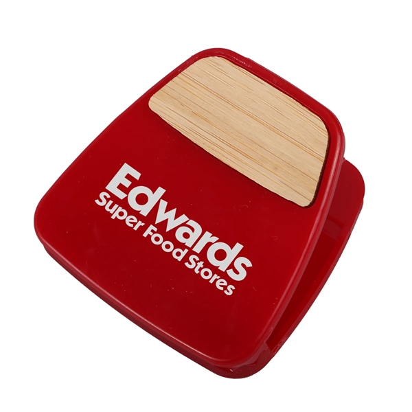 2 1/2" x 2 1/2" x 1" magnetic clip with pen... from ASI 52840 Evans Manufacturing